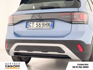 VOLKSWAGEN T-cross 1.0 tsi life 115cv dsg 16