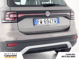 VOLKSWAGEN T-cross 1.0 tsi advanced 115cv dsg 16