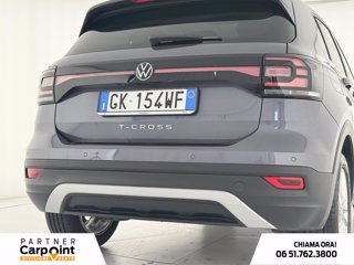VOLKSWAGEN T-cross 1.0 tsi advanced 110cv dsg 16