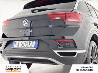 VOLKSWAGEN T-roc 2.0 tdi advanced 150cv dsg 16