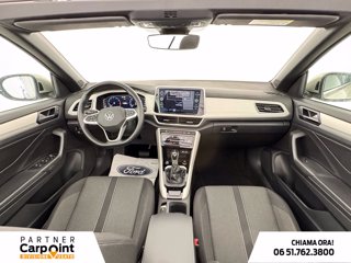 VOLKSWAGEN T-roc cabriolet 1.5 tsi style dsg 9
