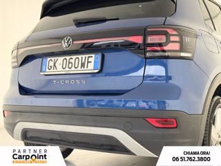 VOLKSWAGEN T-cross 1.0 tsi advanced 110cv dsg 16