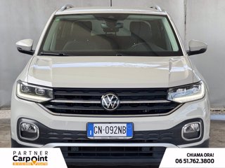 VOLKSWAGEN T-cross 1.0 tsi advanced 110cv 1