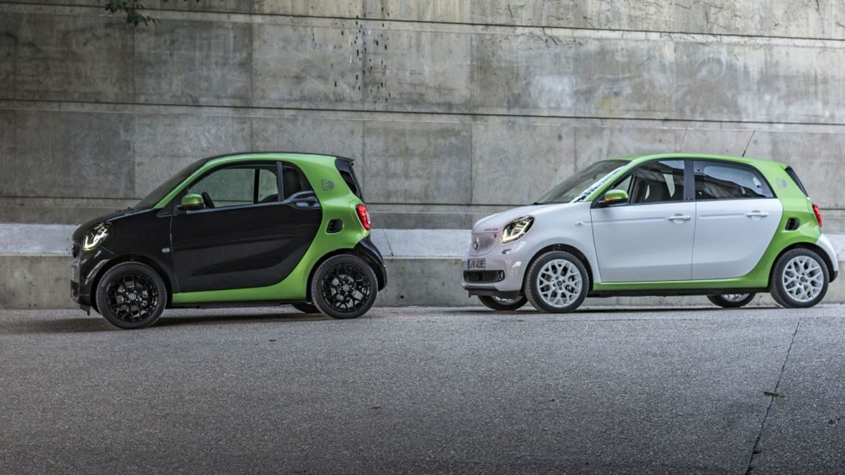 Smart Fortwo Forfour Electric Drive